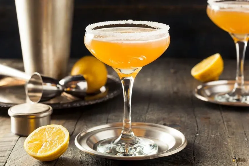 sidecar cocktail.